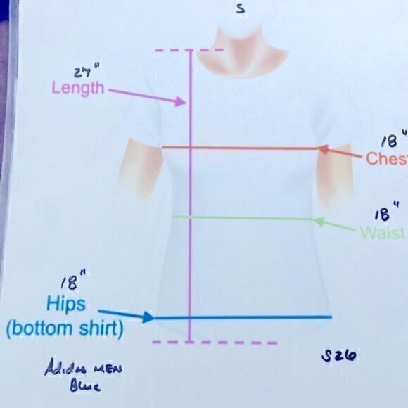 Adidas Men T-shirts Running Essentials Training Lifestyle Cyan (size Sma… - Picture 7 of 7